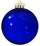Fundraiser Shatterproof Ornament Round - USA MADE - Translucent Blue