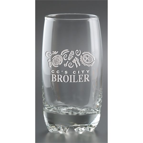 Main Product Image for Drinking Glass Galassia Beverage - Deep Etched 14 Oz