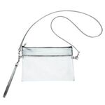 Game Day Clear Wristlet Pouch -  