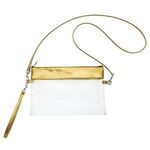 Game Day Clear Wristlet Pouch -  