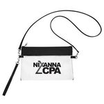 Game Day Clear Wristlet Pouch -  