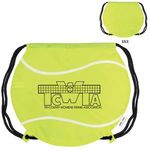 Buy Custom Imprinted Drawstring Backpack GameTime! (R) Tennis Ball