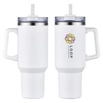 Genoa 40 oz Vacuum Insulated Travel Mug with Straw