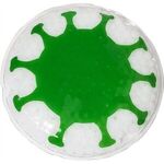 Germ Gel Bead Hot/Cold Pack - White-green