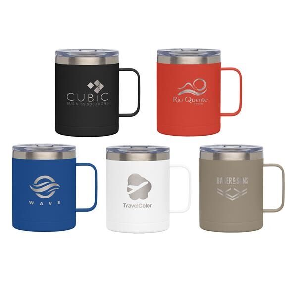 Main Product Image for Glamping - 14 Oz Double-Wall Stainless Mug - Laser