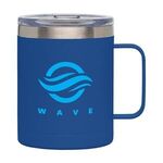 Glamping - 14oz. Double Wall Stainless Mug - Royal Blue