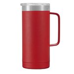 Glamping Tall 17 oz. Double-Wall Stainless Mug - Laser - Red