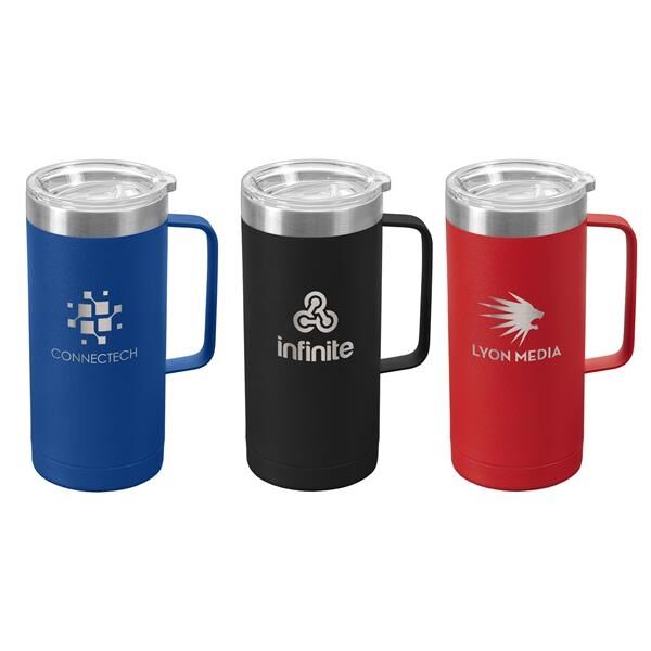 Main Product Image for Glamping Tall 17 Oz Double-Wall Stainless Mug - Laser