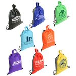 Buy Promotional Imprinted Drawstring Backpack Glide Right