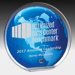 Buy Global Award With Stock Globe Background - Laser
