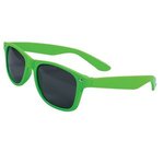 Glossy Sunglasses - Lime Green