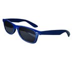 Glossy Sunglasses - Navy Blue