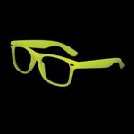 Glow-In-The-Dark Glasses - Yellow
