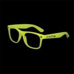 Glow-In-The-Dark Glasses - Yellow