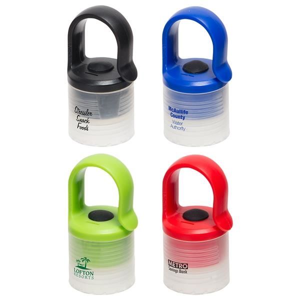 Main Product Image for Marketing Glow Light Bottle Cap with Clip