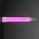 GLOW STICKS WITH LANYARD 4" - Pink