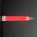GLOW STICKS WITH LANYARD 4" - Red