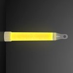 GLOW STICKS WITH LANYARD 4" - Yellow