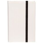 Go-Getter Hard Cover Sticky Notepad / Business Card Case - White
