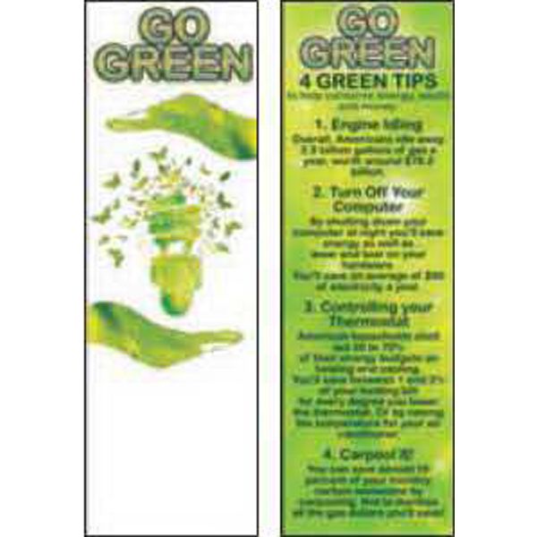 Main Product Image for Go Green Bookmark