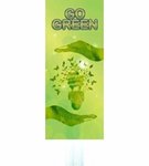 Go Green Bookmark -  