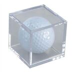 Golf Ball Acrylic Cube -  