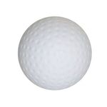Golf Ball Shape Stress Reliever - White