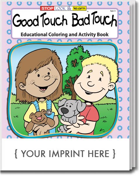 Main Product Image for Good Touch Bad Touch Coloring And Activity Book USA Made