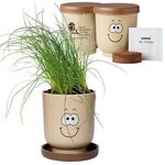 Buy Goofy Group(TM) Grow Pot Eco-Planter with Chive Seeds