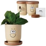 Buy Goofy Group (TM) Grow Pot Eco-Planter with Basil Seeds