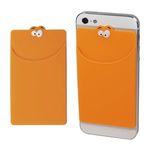 Goofy (TM) Silicone Mobile Device Pocket - Orange
