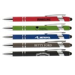 Granada Velvet-Touch Aluminum Stylus Pen -  