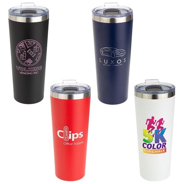 Main Product Image for Imprinted Greco 28 Oz Vacuum Insulated Stainless Steel Tumbler