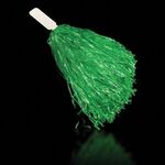 Green 16" Plastic Pom Pom - Green