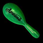 Green 7" Plastic Glitter Maraca - Green