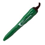 Green Jalapeno & Red Chili Pepper Clicker Pen -  