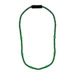 Green LED Beaded Necklaces - Green