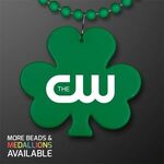 Green Shamrock Medallions (Non Light Up) - Green