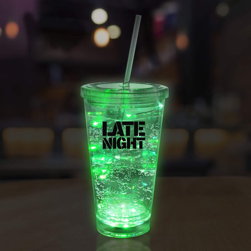 Main Product Image for Green String Light 16oz LED Cup