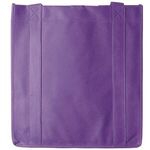 Grocery Tote with Reinforced Base - Purple