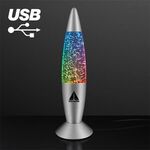 Groovy Glitter Lamp USB Mood Light - Multi Color