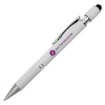 Halcyon® Executive Metal Spin Top Pen with Stylus -  