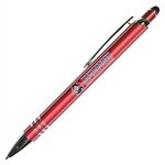Halcyon® Vortex Metal Pen/Stylus, Full Color Digital - Red