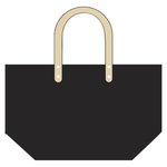 Hamptons Jute Tote - Black