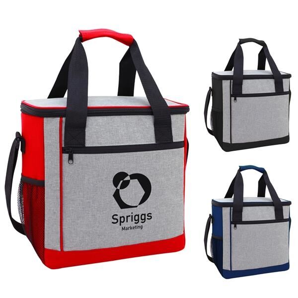 Main Product Image for Printed Hancock Heathered Cooler Bag