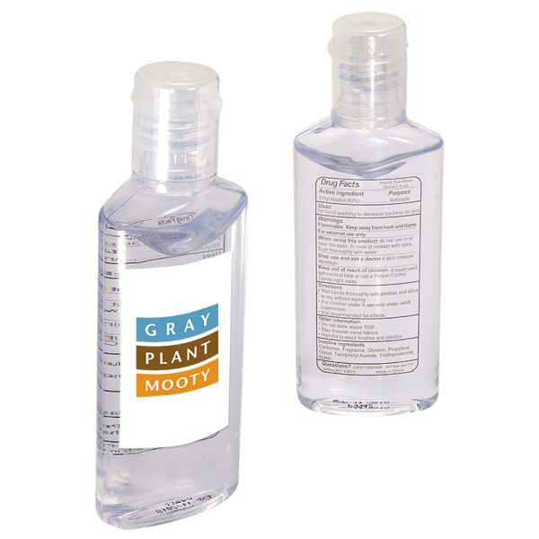 Main Product Image for Imprinted Hand Sanitizer In Oval Bottle - 1 Oz