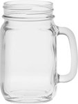Handled Jar - Clear