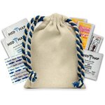 Handy Canvas Sun Kit - Natural With Royal Blue Stripe Strings
