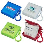 Handy Pack Sanitizing Wipes with Carabiner - Medium Blue