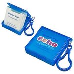 Handy Pack Sanitizing Wipes with Carabiner -  